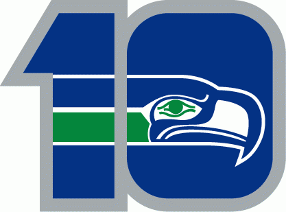 Seattle Seahawks 1985 Anniversary Logo t shirts DIY iron ons